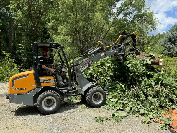 Dave's Tree Service Equipment - Mini Excavator